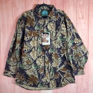 Master Sportsman Rugged‎ Outdoor Gear Prestige Camo Button Up Shirt Sz XL